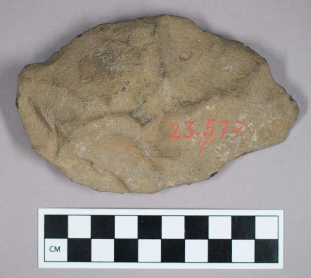 Chipped stone, biface – Objects – eMuseum