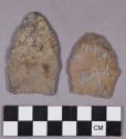 Chipped stone, projectile points, lanceolate and stemmed