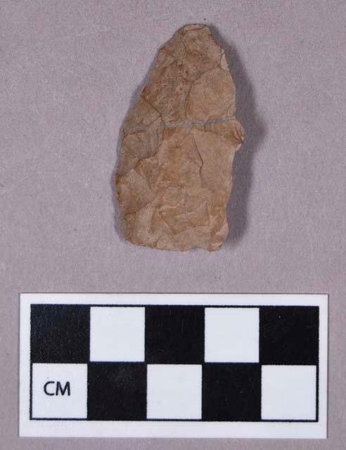 Chipped stone, biface