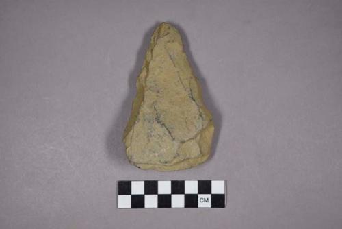 Chipped stone, biface, possible hand axe