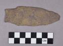 Chipped stone, projectile point, stemmed