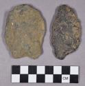 Chipped stone, biface and bifacial fragment