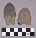 Chipped stone, projectile points, stemmed and triangular