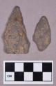 Chipped stone, projectile points, stemmed