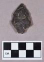 Chipped stone, projectile point, stemmed