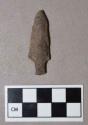 Chipped stone, projectile point, stemmed