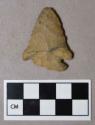 Chipped stone, projectile point, corner-notched