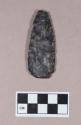 Chipped stone, projectile point, stemmed