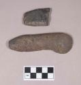 Ground stone, edged tool fragments