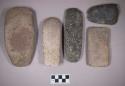 Ground stone, adzes and adze fragments