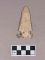 Chipped stone, projectile point, side-notched