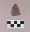 Chipped stone, biface fragment