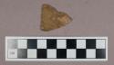 Chipped stone, triangular biface