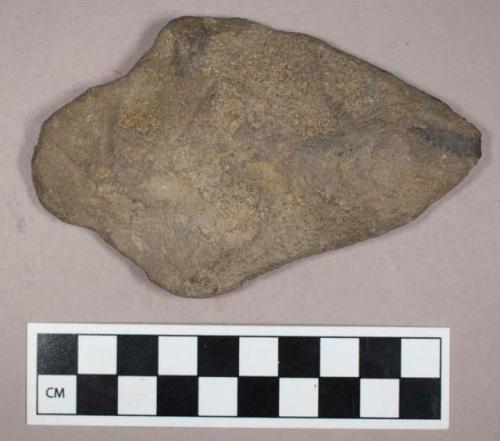 Chipped stone, stemmed biface