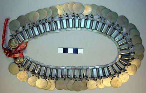 Silver head band - part of complete woman's costume (30/4101-4106)