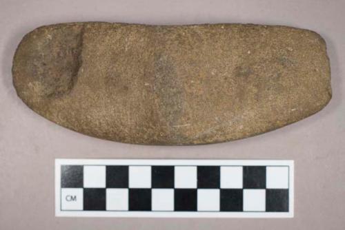 Ground stone, atlatl weight