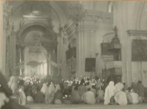 Group inside church