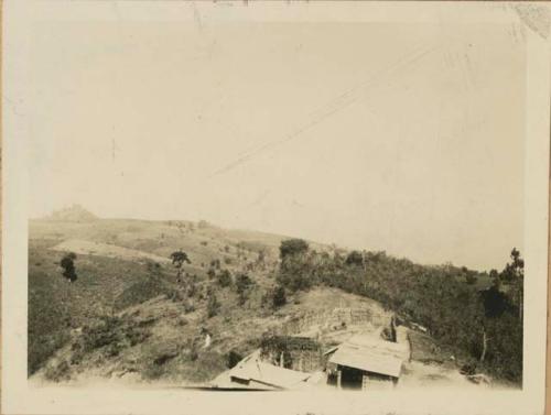 Farm along road