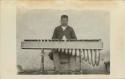 Man playing a marimba