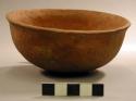 Bowl, colored pottery