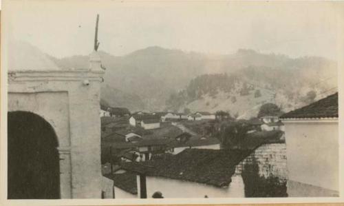 View of rooftops