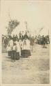 Group of women and boy standing