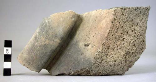 3 sherds of pottery storage vessel