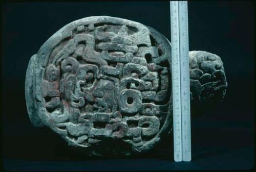 Carved stone object