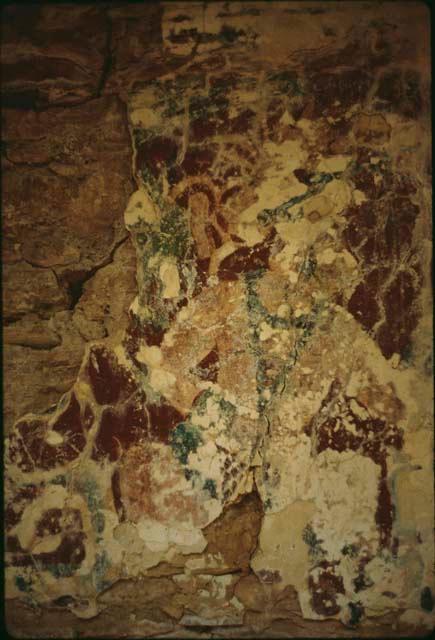 La Pasadita, mural on east wall of central chamber, detail