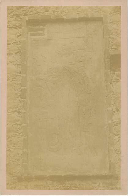 Palenque, bas-relief