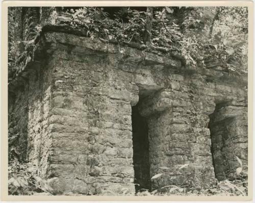 Bonampak, Structure 4, north side