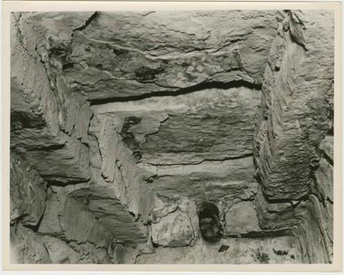 Bonampak, Structure 7, interior, capstones