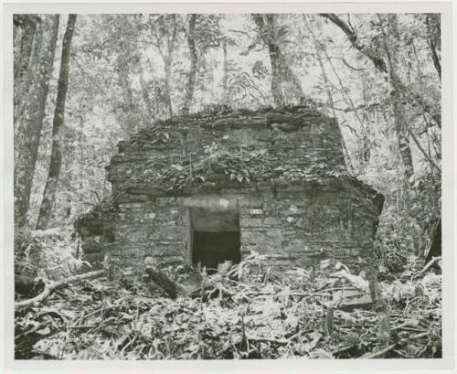 Bonampak, Structure 8, north facade