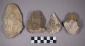 Flint hand axes and bifaces
