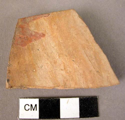 2 rim potsherds, 2 potsherds - red on white slip (Wace & Thompson, 1912, Type A3