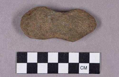 Ground stone, modified lithic, grooved sides