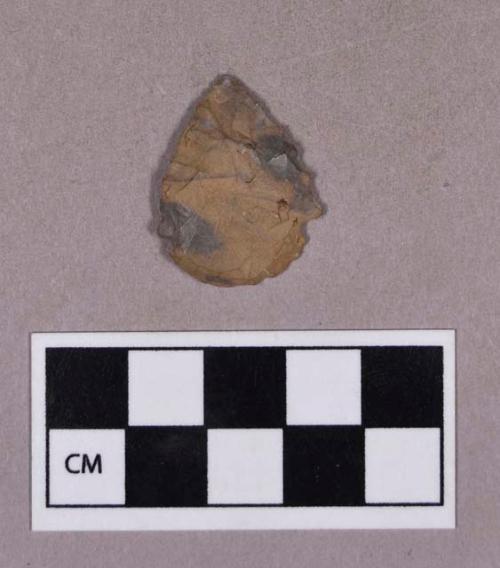 Chipped stone, projectile point, side-notched