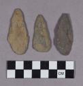 Chipped stone, projectile points