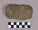 Ground stone, grooved axe