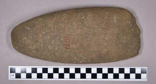 Ground stone, adzes