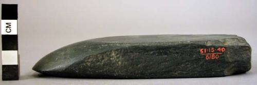 Black stone chisel of adze-Ostrobothian type