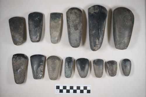 Stone axes, "celts"