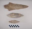 Flint knives or points
