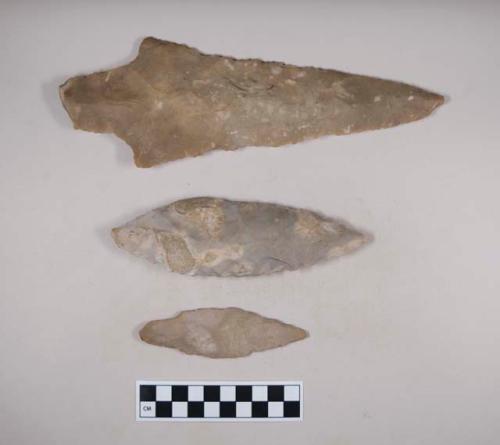 Flint knives or points