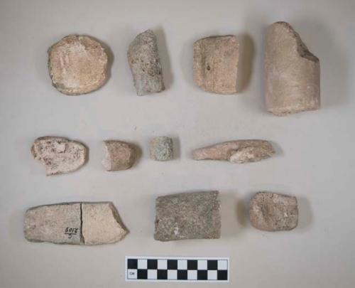 Fragments of stucco ornament