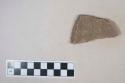 Earthenware vessel body sherd with polychrome decoration