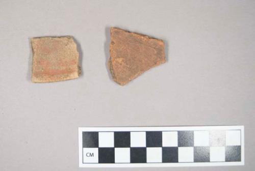 27 rim potsherds of plates