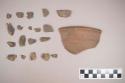 18 red ware sherds