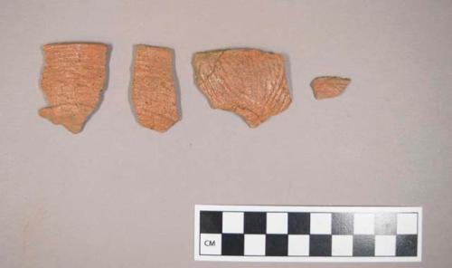 42 miscellaneous potsherds