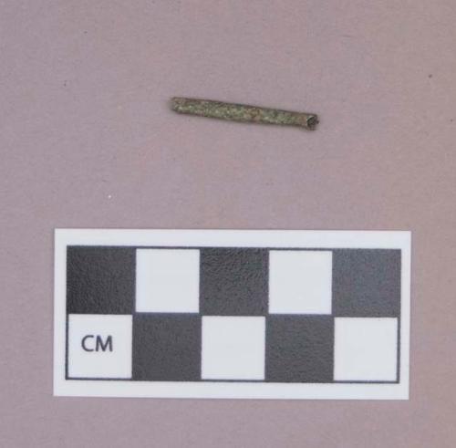 Metal, copper alloy tube, possible bead